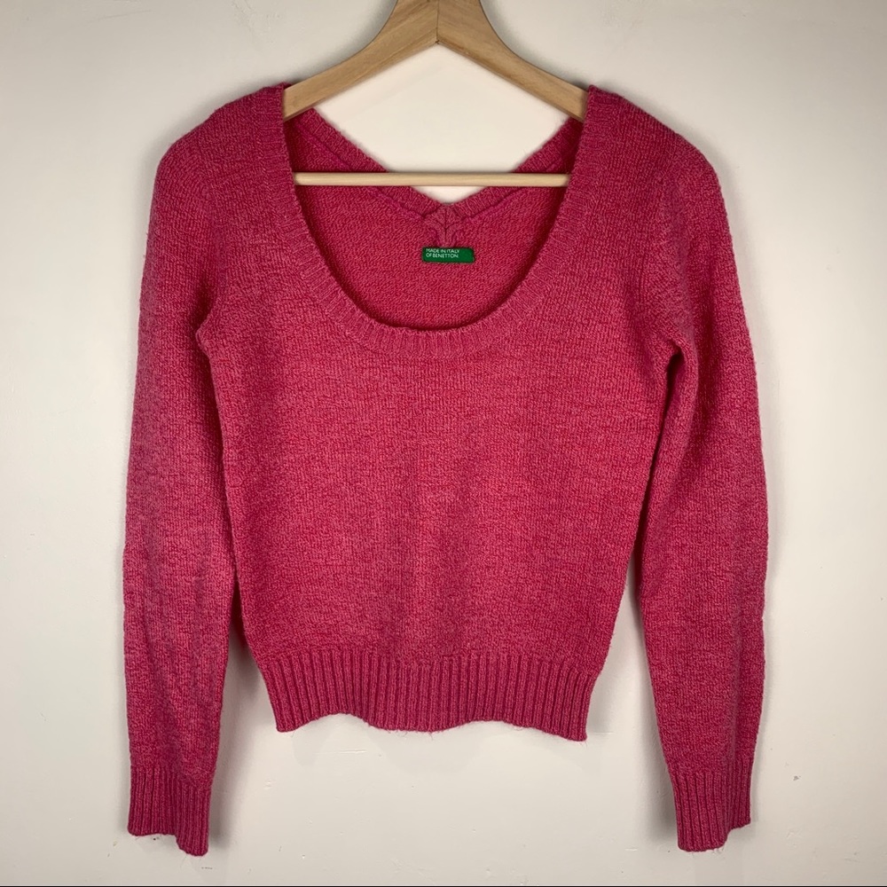 Made in Italy of Benetton Pink Sweater